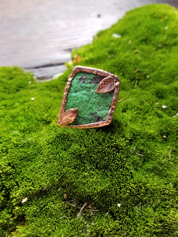 Uvarovite Ring size 7