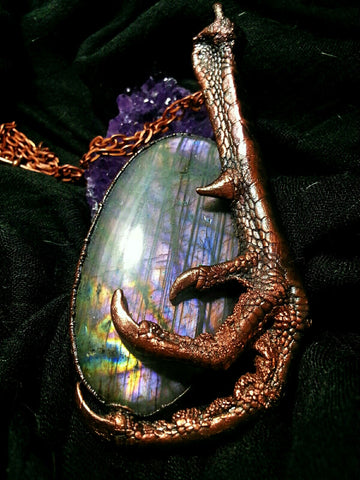 Dragon Claw and Purple Labradorite
