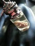 Fetal Rat Wet Specimen Pendant Necklace