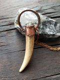 Antler and Labradorite Necklace