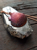 Rainbow Seashell Pendant