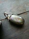 Purple Labradorite Necklace