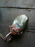 Purple Labradorite Necklace