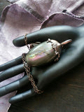 Purple Labradorite Necklace