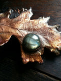 Oak Leaf with Labradorite Pendant