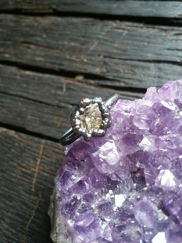 Meteorite Ring Size 6